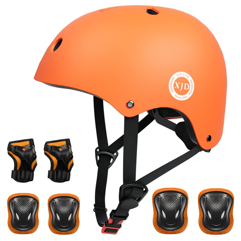 Compare xjd kids skateboard helmet protective gear set knee pads elbow pads wrist guards and adjustable bike helmets for bmx scooter products from over 25,000 stores