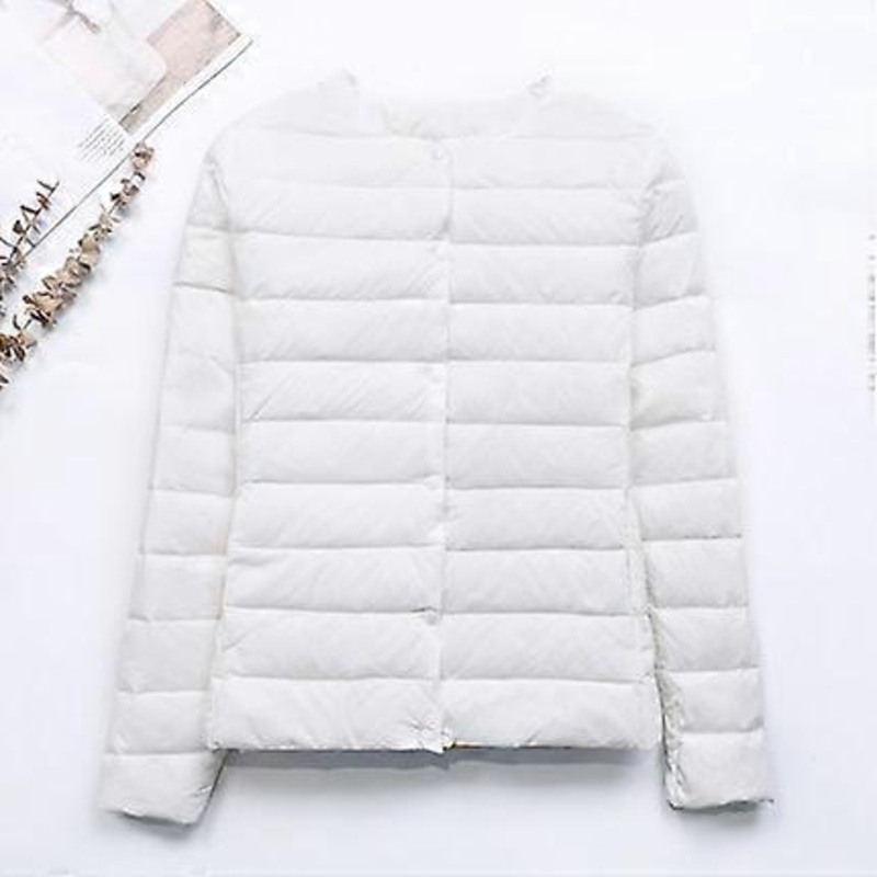 0-10 ultra-light duck down jacket for women autumn and winter slim short windproof parka portable jacket | Fruugo SG
