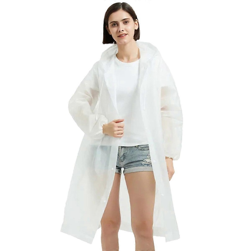 (2 Pack) – Reusable EVA Rain Ponchos for Adults Rain Jackets Raincoats for Men Women | Fruugo SG
